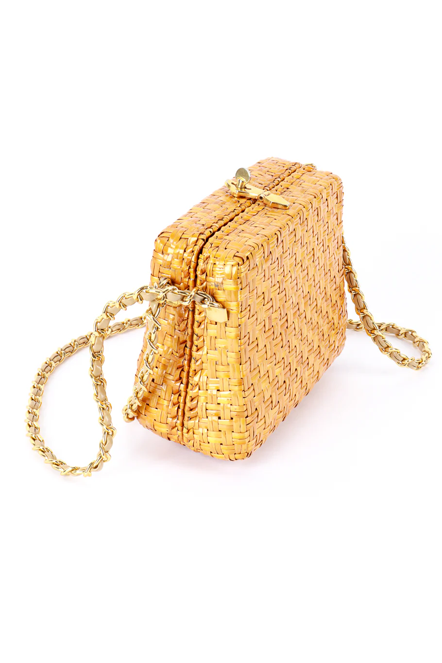 Woven Chain Strap Bag - Image 3