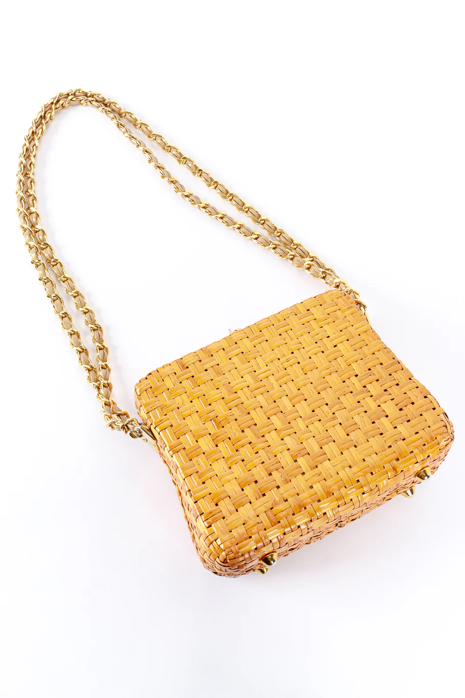 Woven Chain Strap Bag - Image 4