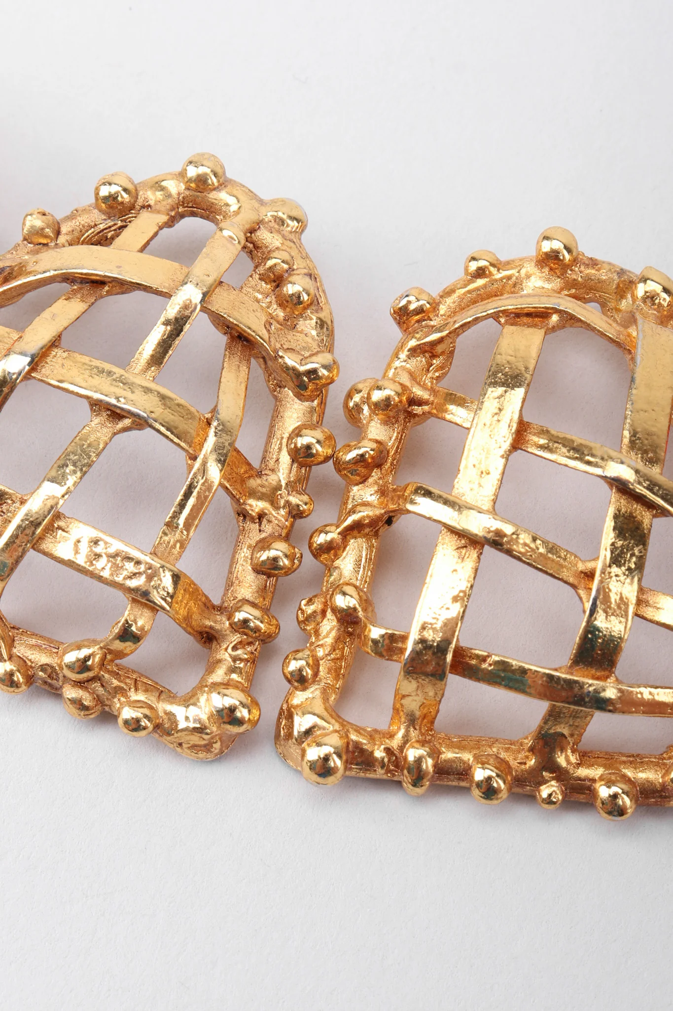 Woven Heart Crown Earrings - Image 6