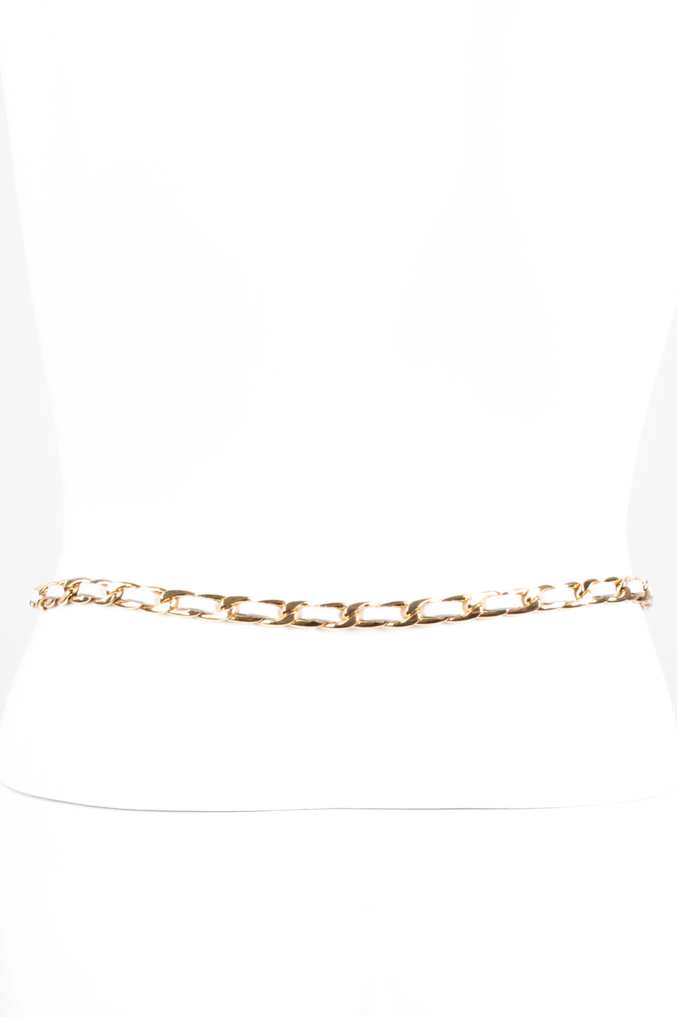 Woven Leather Chain Belt - Image 13