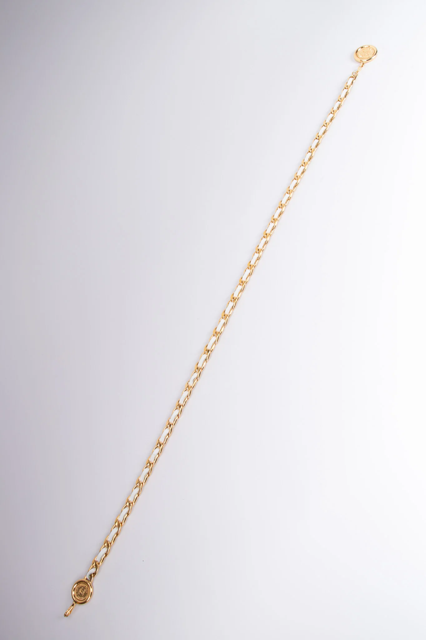 Woven Leather Chain Belt - Image 15