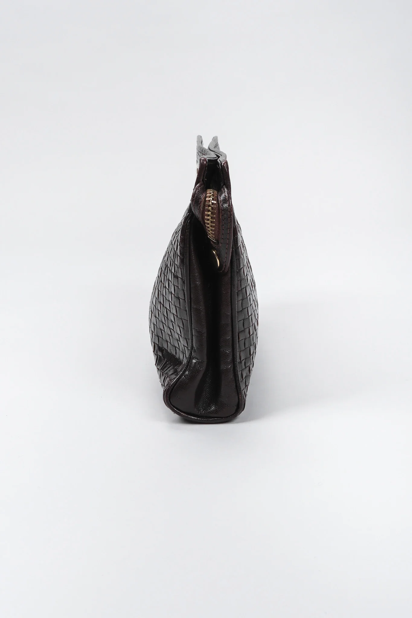 Woven Leather Clutch - Image 5
