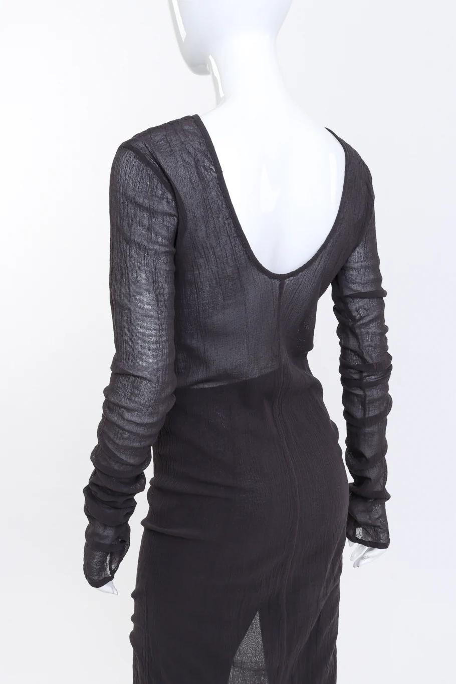 Woven Sheer Dress & Pant Set - Image 5