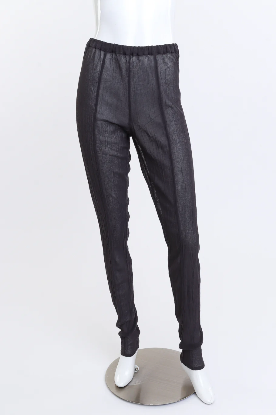 Woven Sheer Dress & Pant Set - Image 9