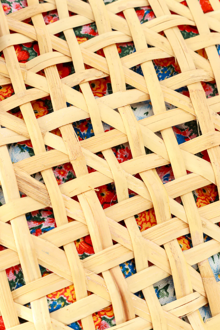 Woven Strawberry Picnic Bag - Image 9