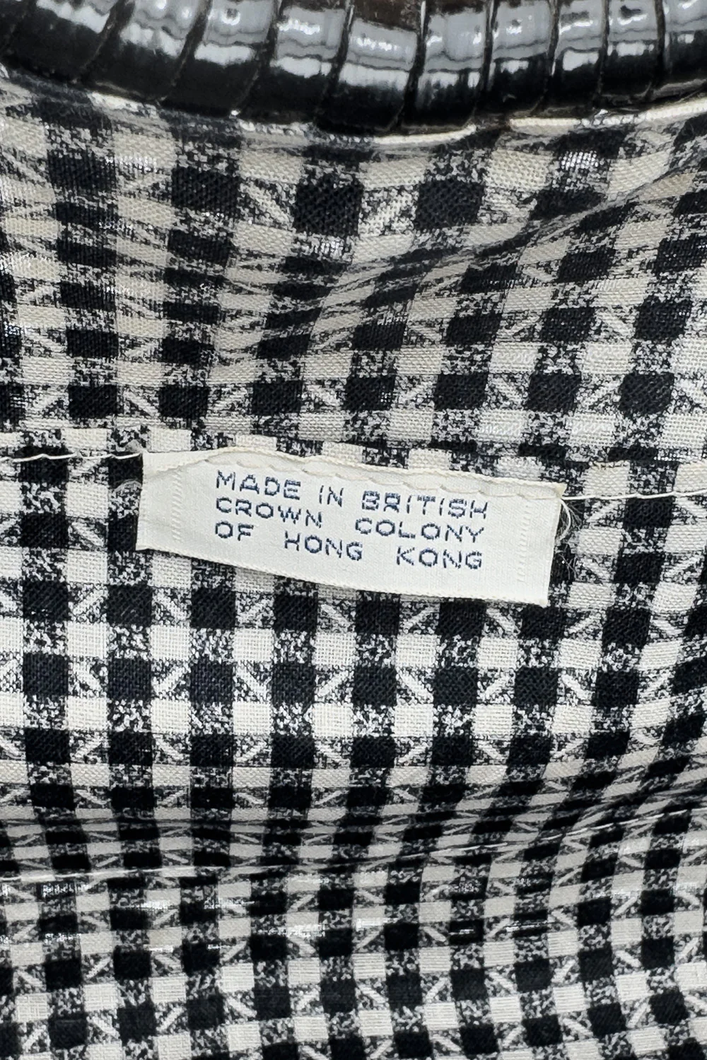 Woven Vinyl Double Handle Bag - Image 6
