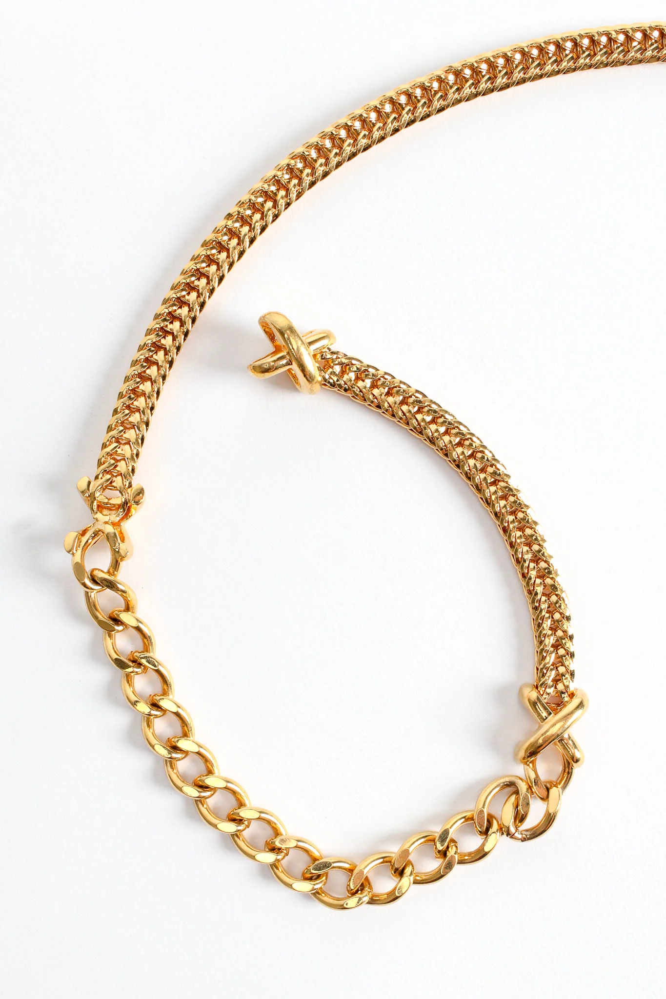 X Charm Drape Chain Belt - Image 10
