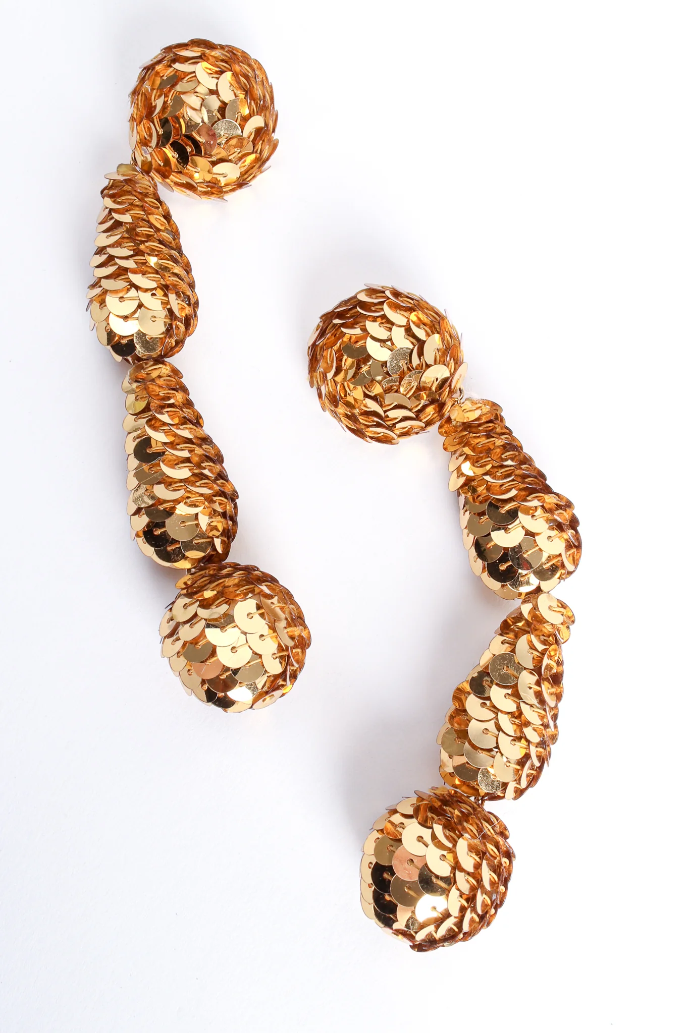 XL Sequin Ball Drop Earrings - Image 8