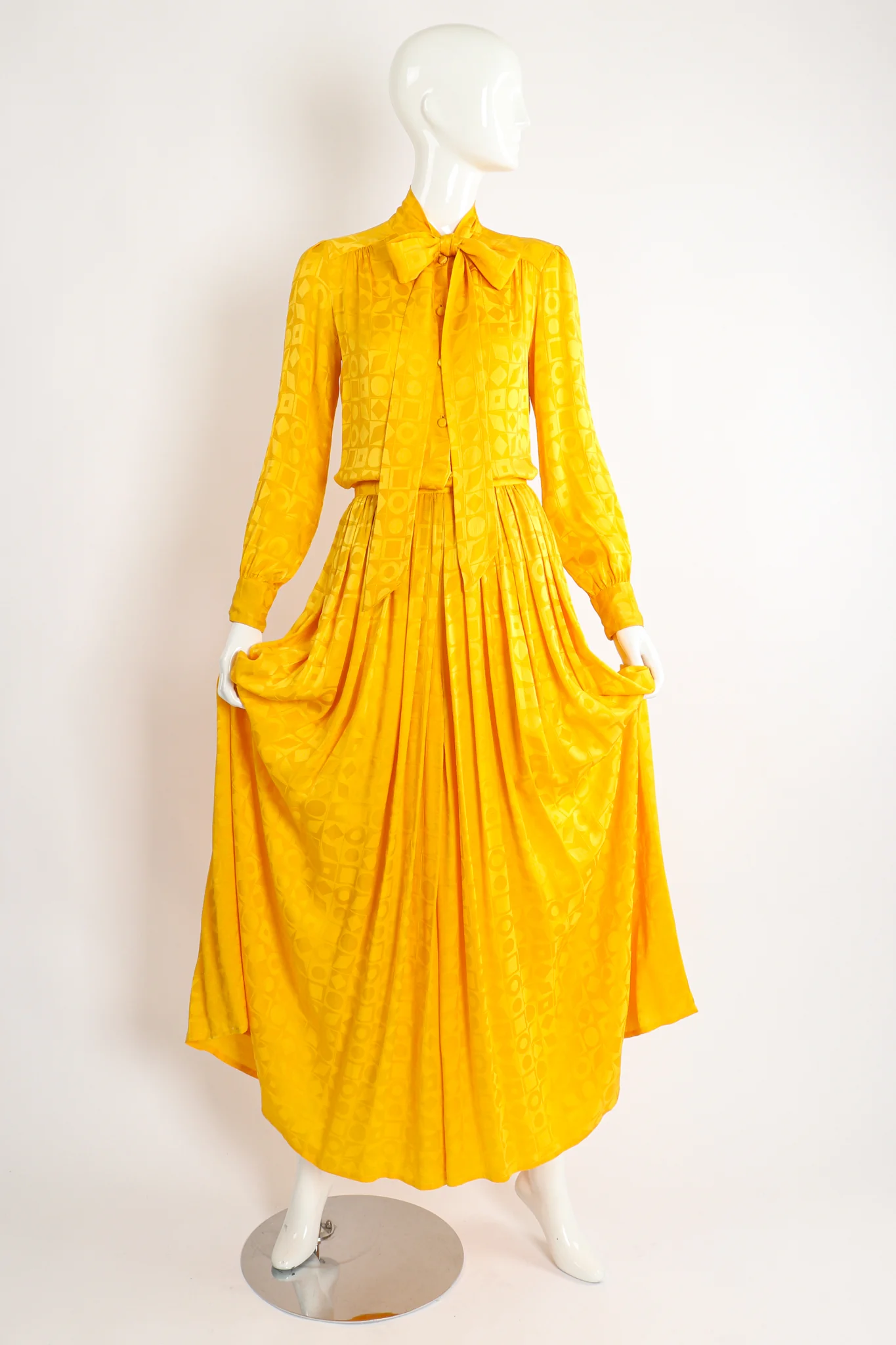 Golden Palazzo Pant Set - Image 4