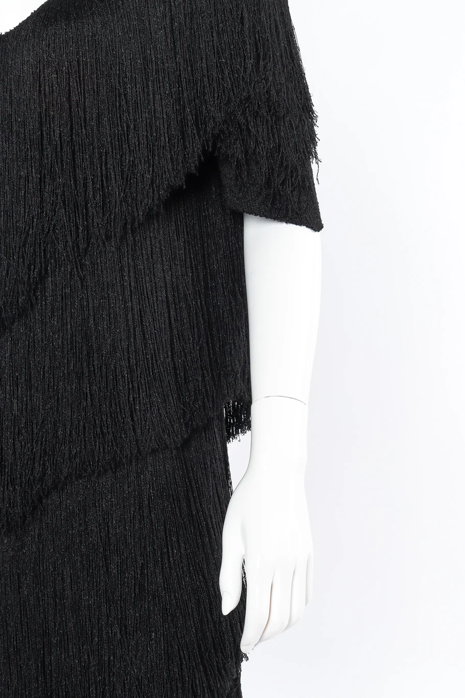 Yarn Fringe Tiered Dress - Image 4