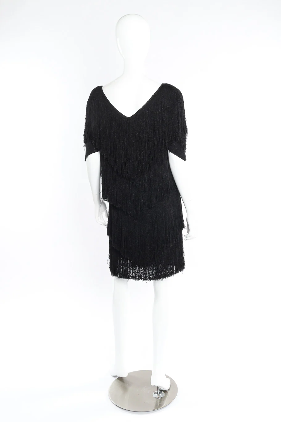 Yarn Fringe Tiered Dress - Image 5
