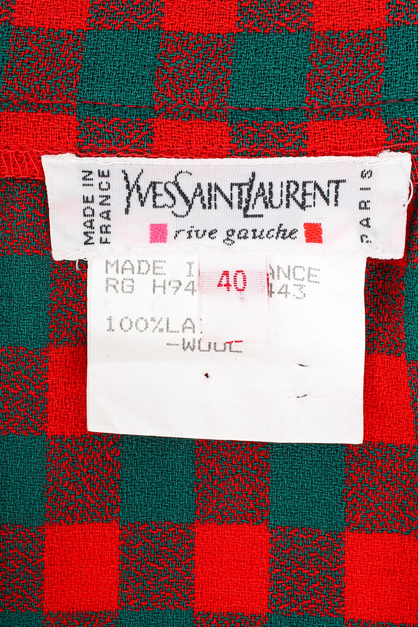 Yarn Fringe Punk Plaid Skirt - Image 17