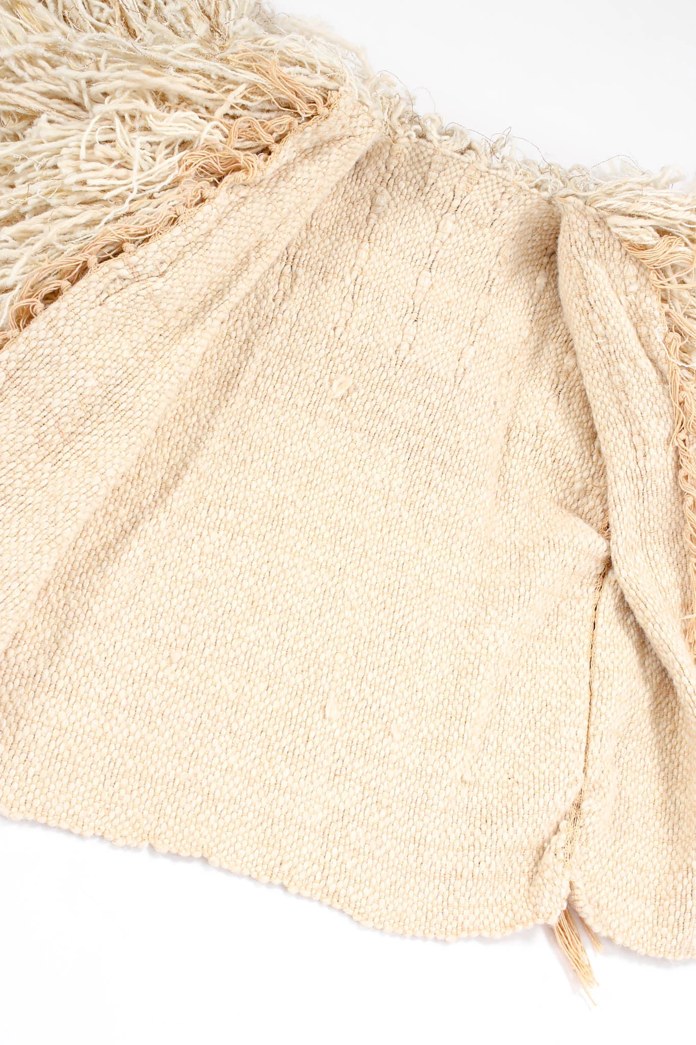 Yarn Fringe Blanket Vest - Image 10