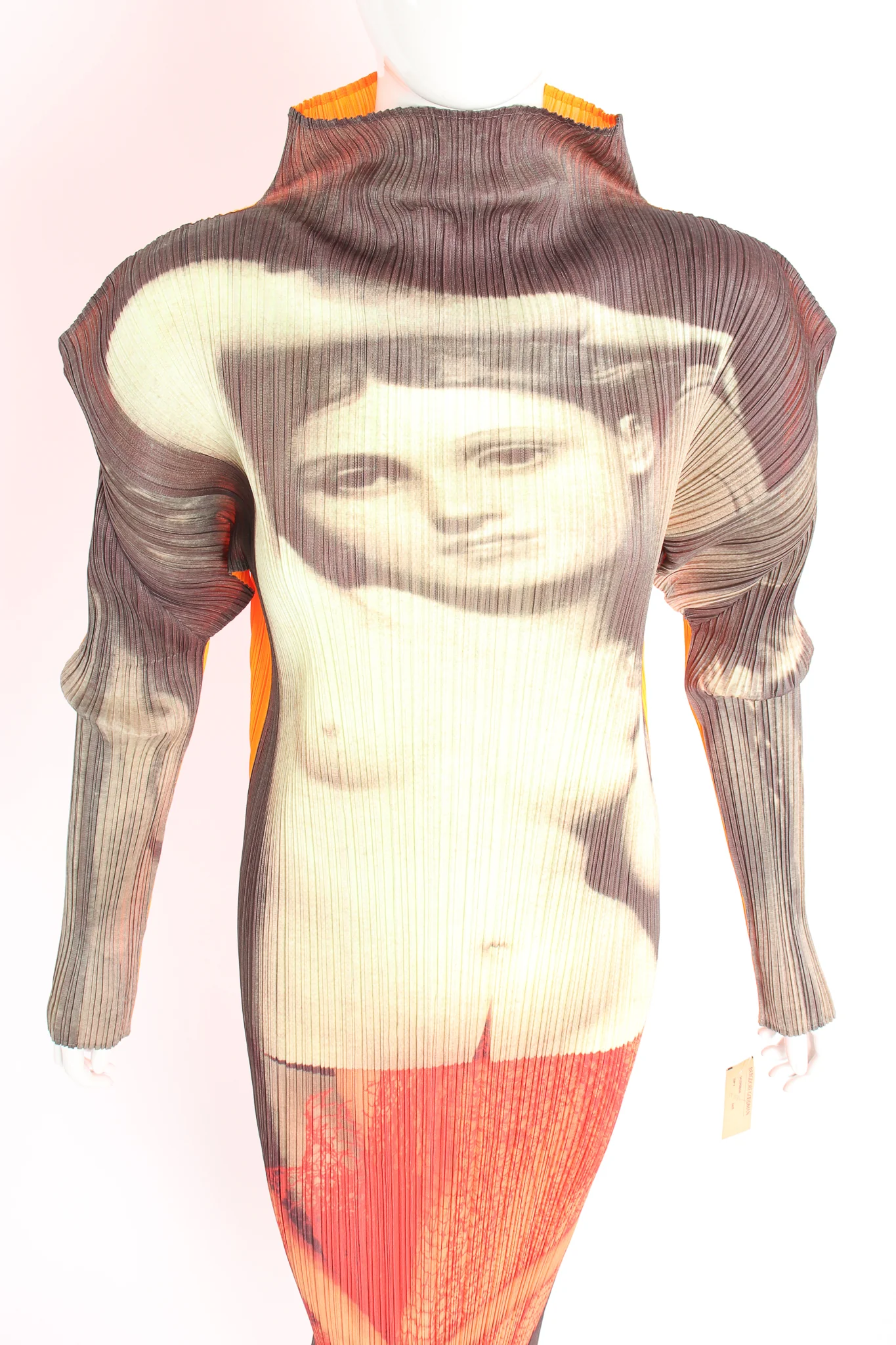 1997 A/W Yasumasa Morimura "La Source" Pleat Dress - Image 10