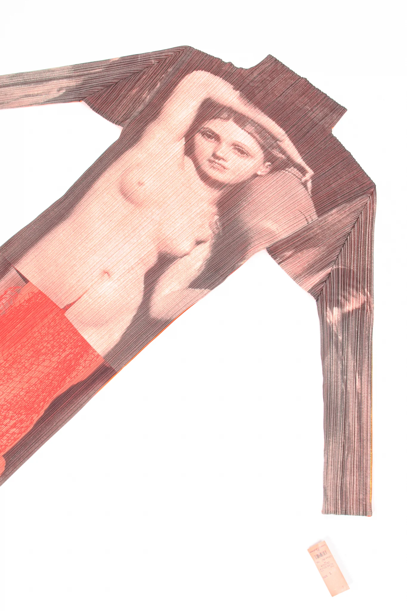 1997 A/W Yasumasa Morimura "La Source" Pleat Dress - Image 14