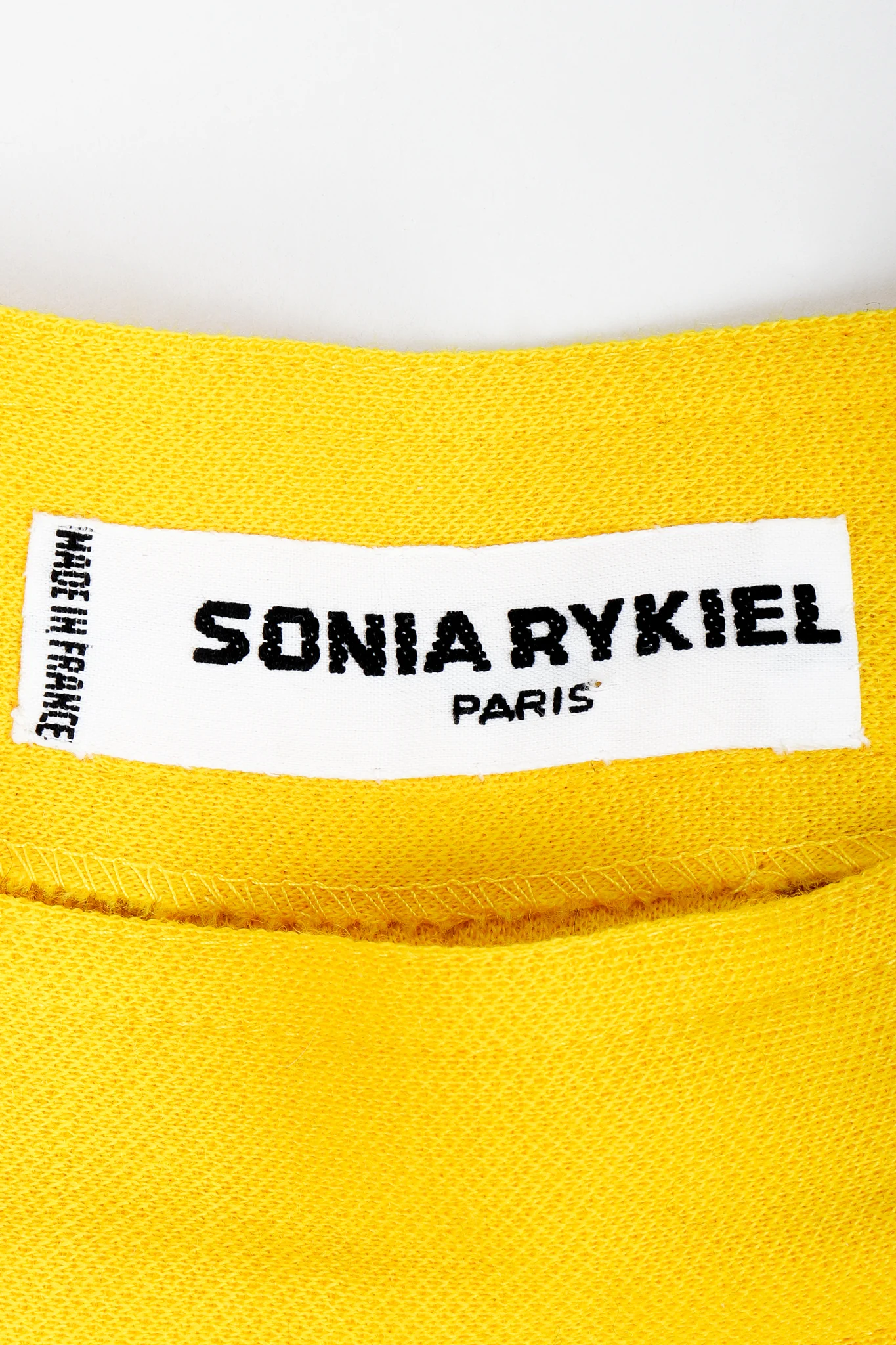 Yellow Knit Gathered Pant - Image 8