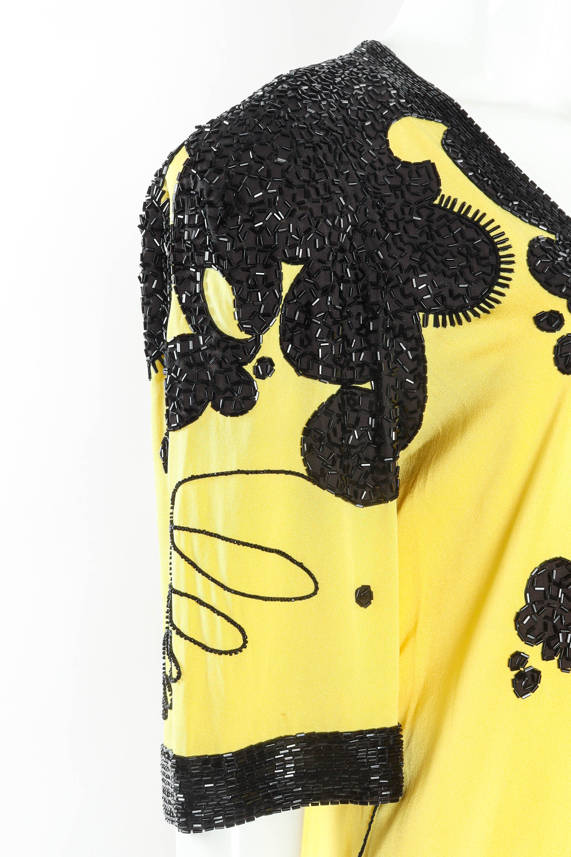 Beaded Abstract Art Top & Skirt Set - Image 15