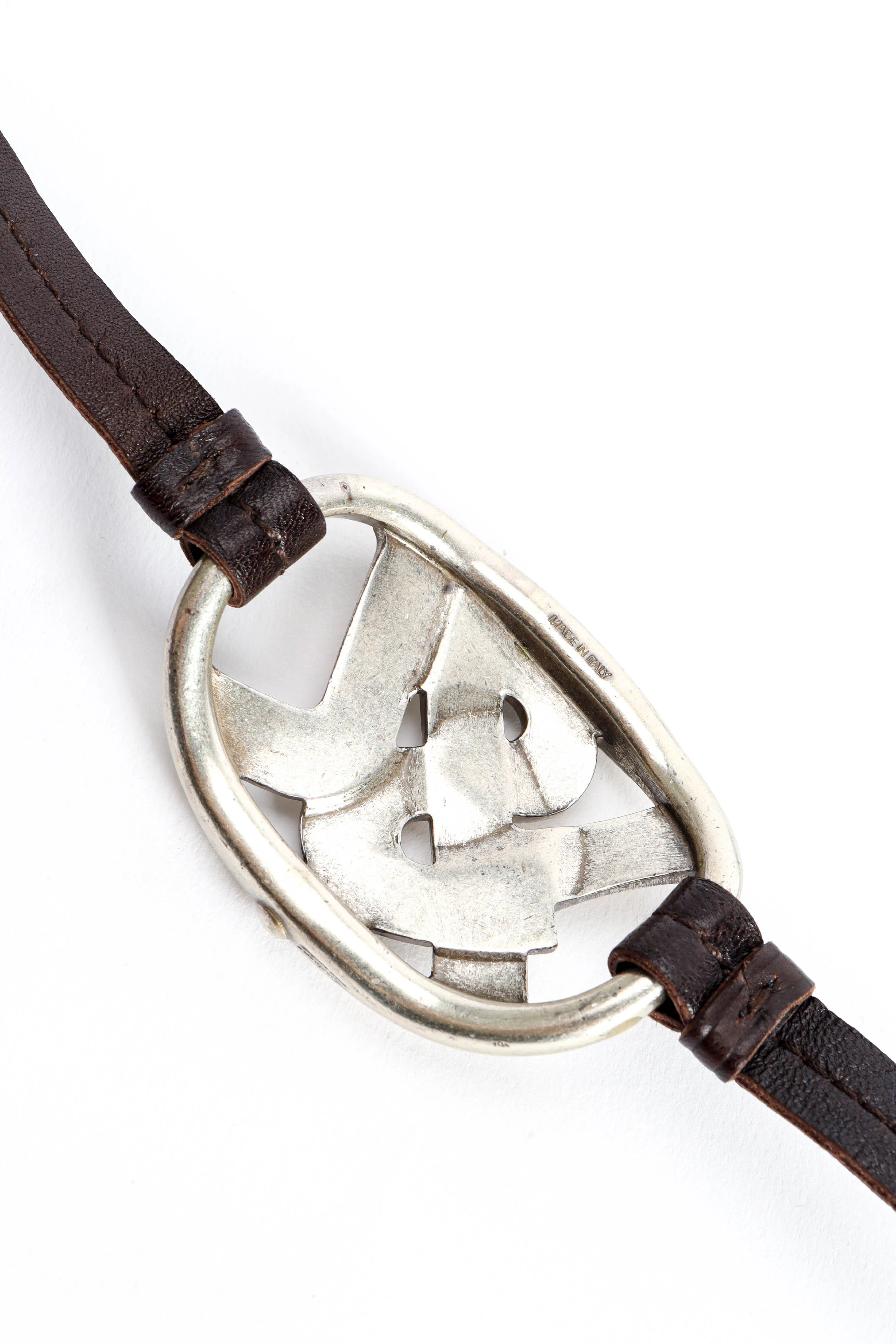 YSL Logo Tie Belt - Image 9