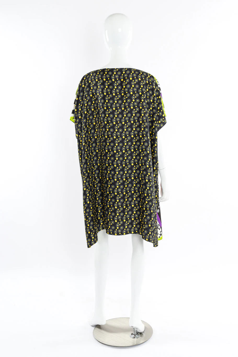 Zebra Floral Silk Scarf Top - Image 4