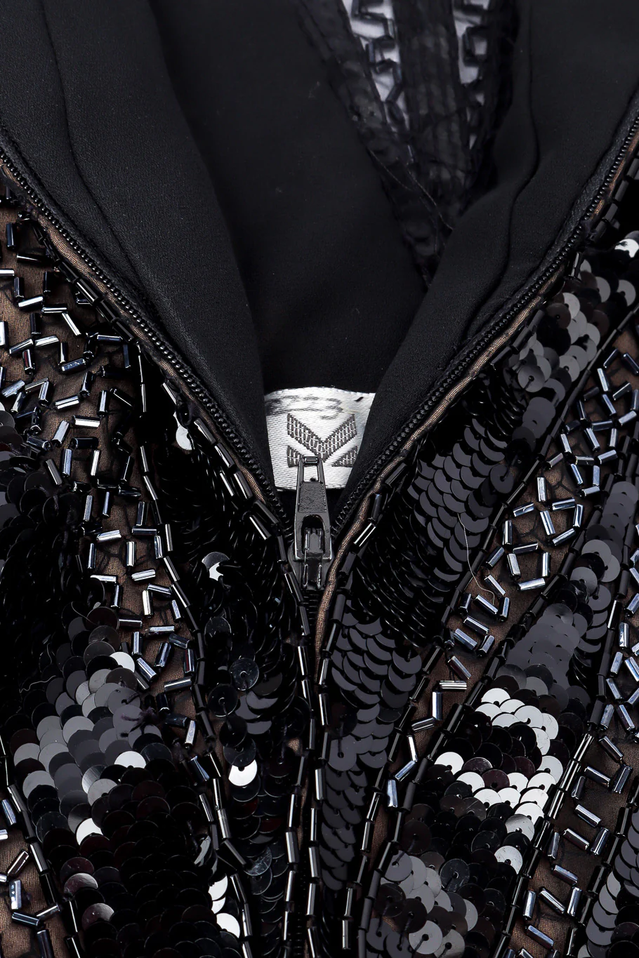 Zebra Sequin Gown - Image 7