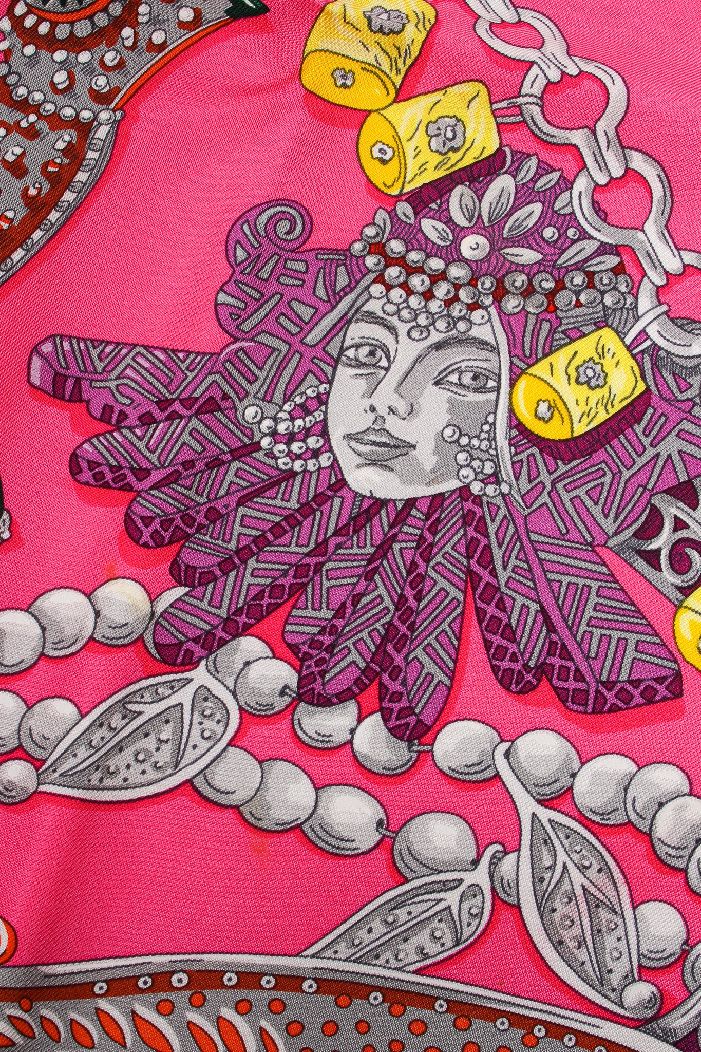 Zenobie Reine De Palmyre Silk Scarf - Image 7