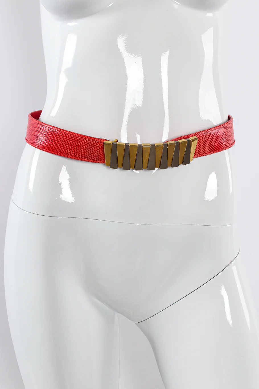 Zig Zag Lizard Slide Belt