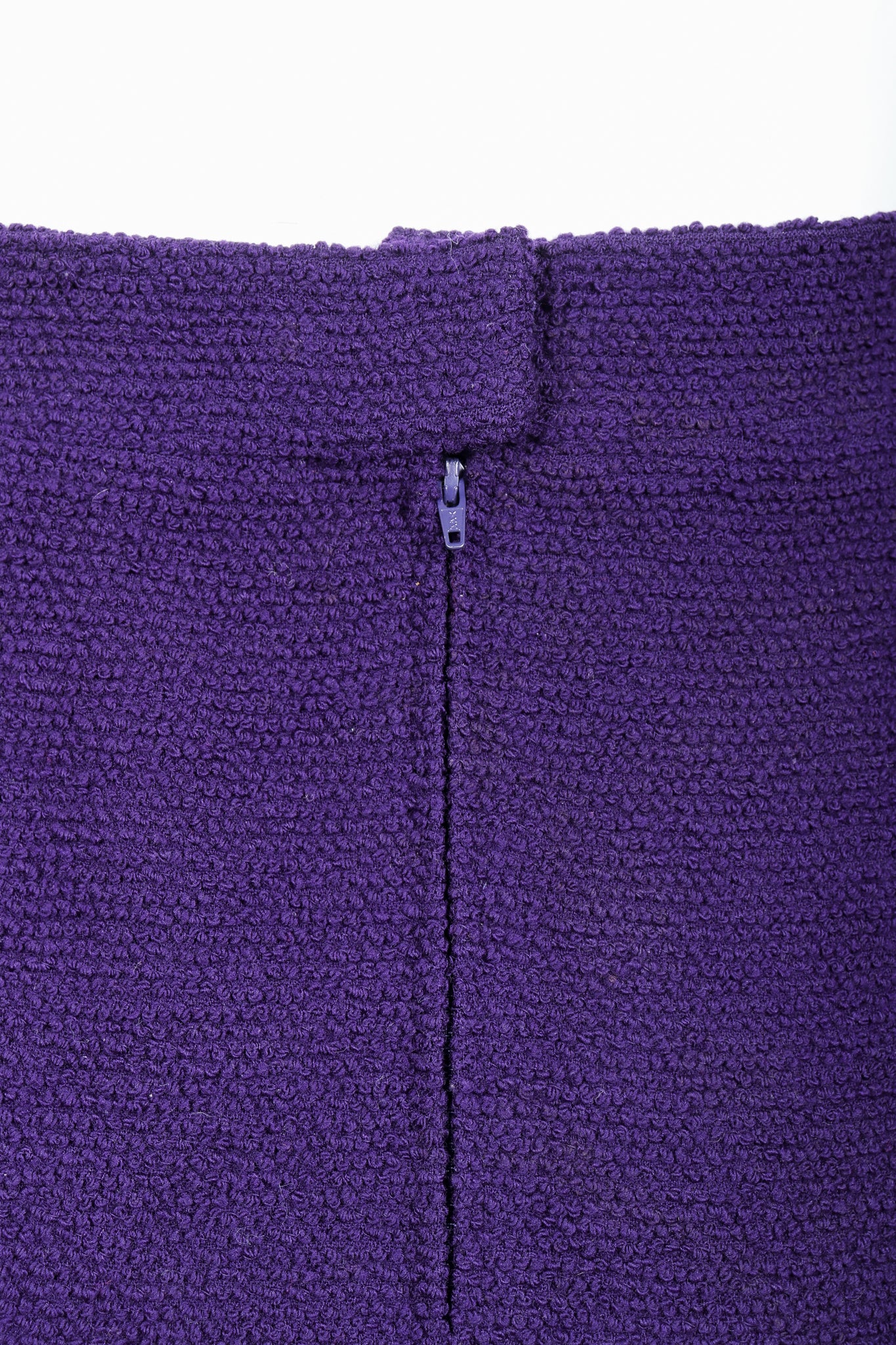 Zipper Bouclé Jacket & Skirt Set - Image 14