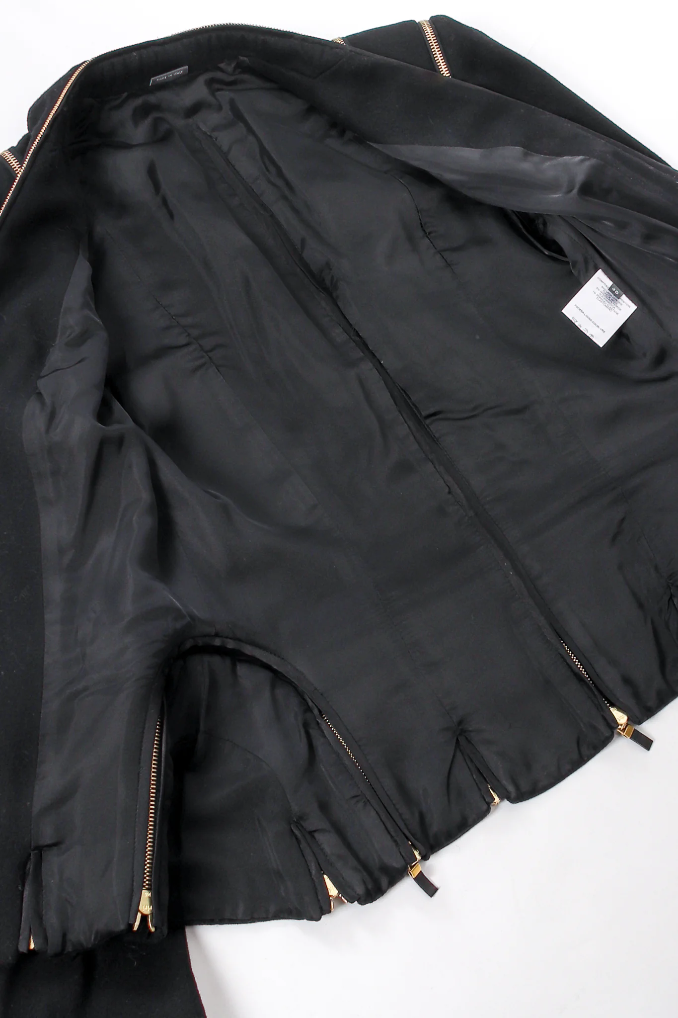 Zipper Bustle Jacket - Image 10