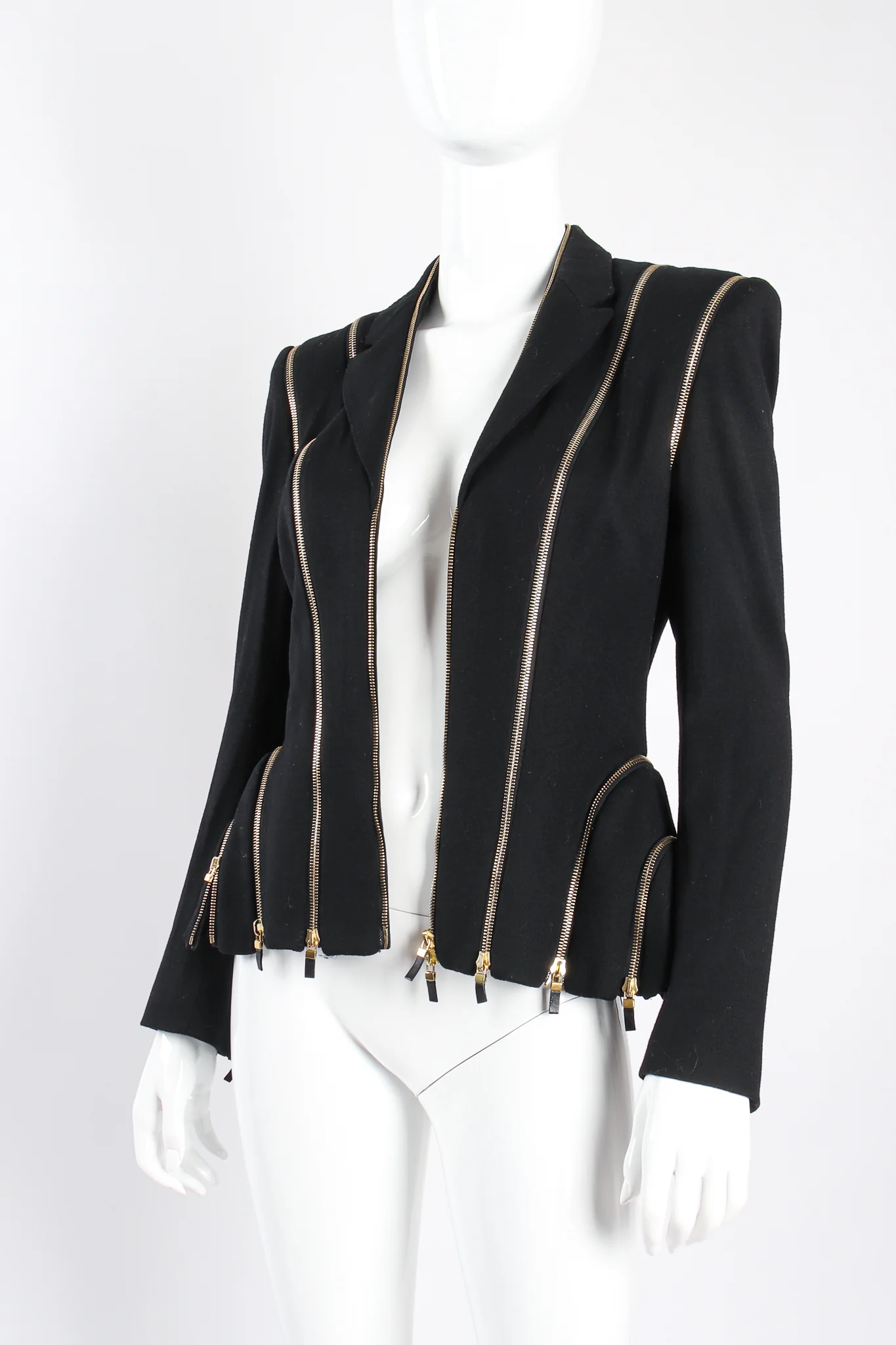 Zipper Bustle Jacket - Image 2