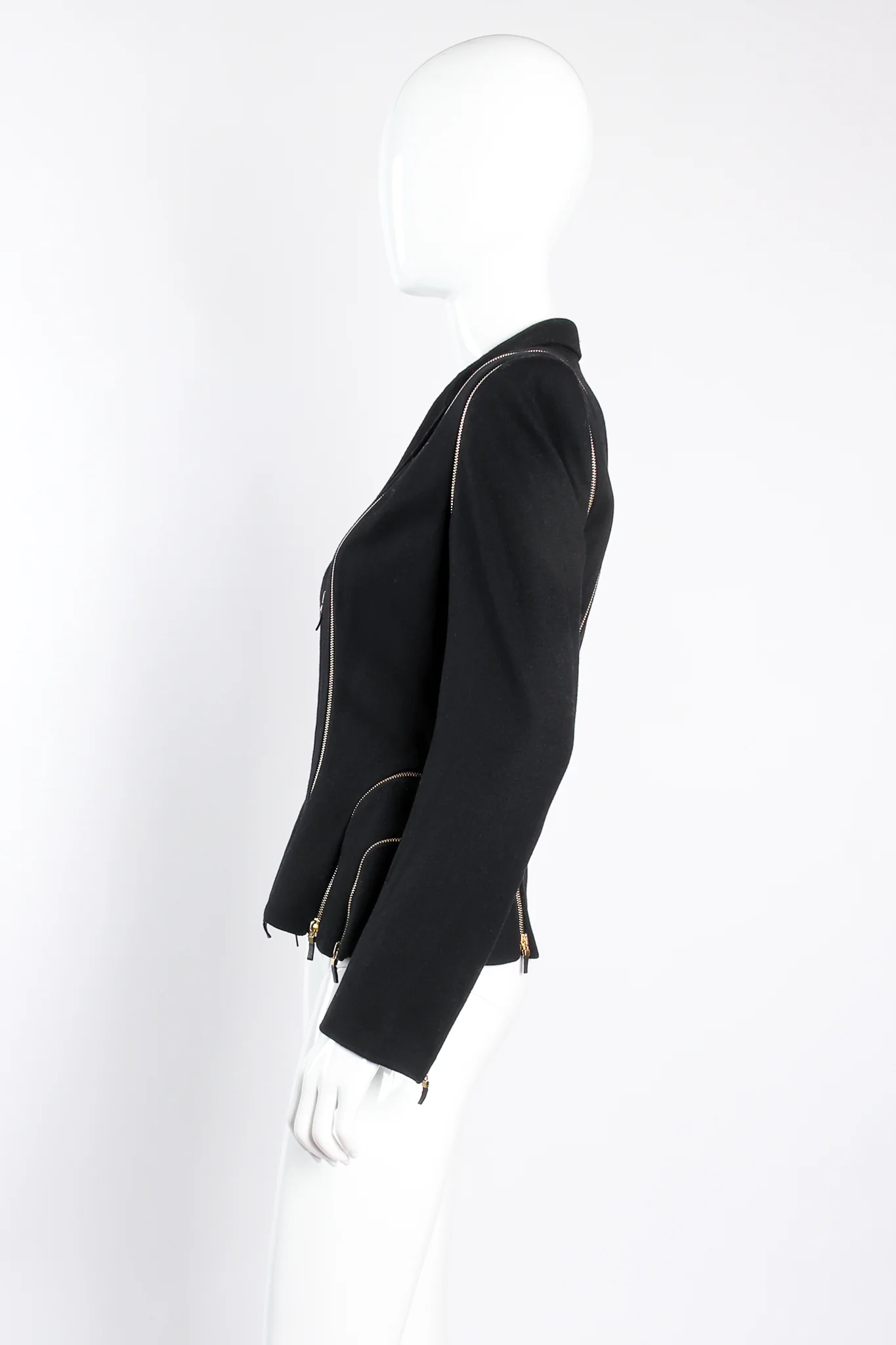 Zipper Bustle Jacket - Image 4