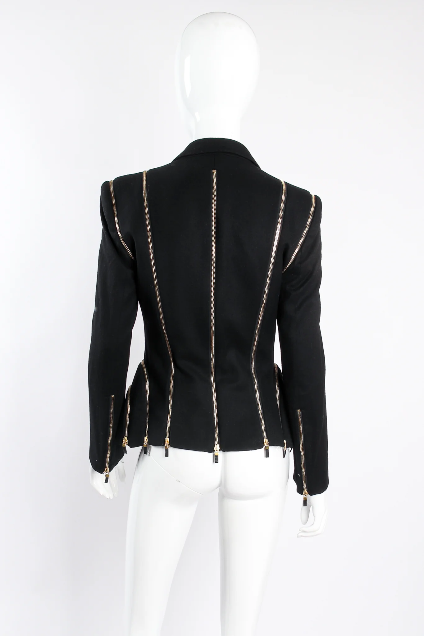 Zipper Bustle Jacket - Image 5