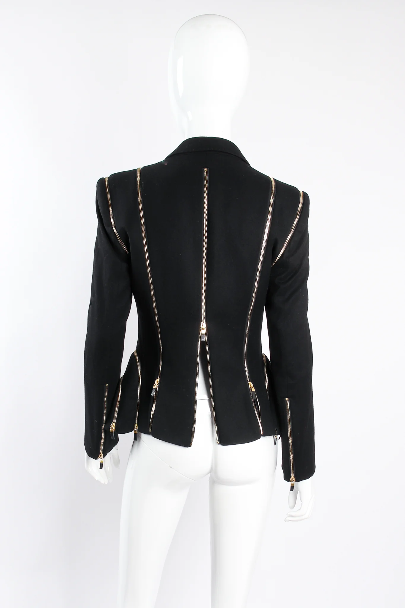 Zipper Bustle Jacket - Image 6