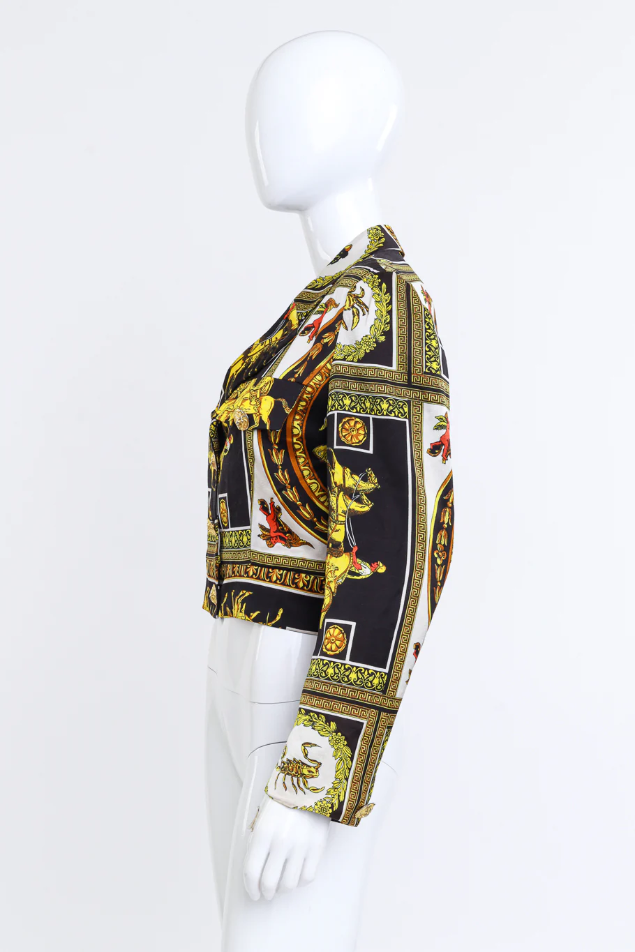 Zodiac Baroque Crop Jacket - Image 3