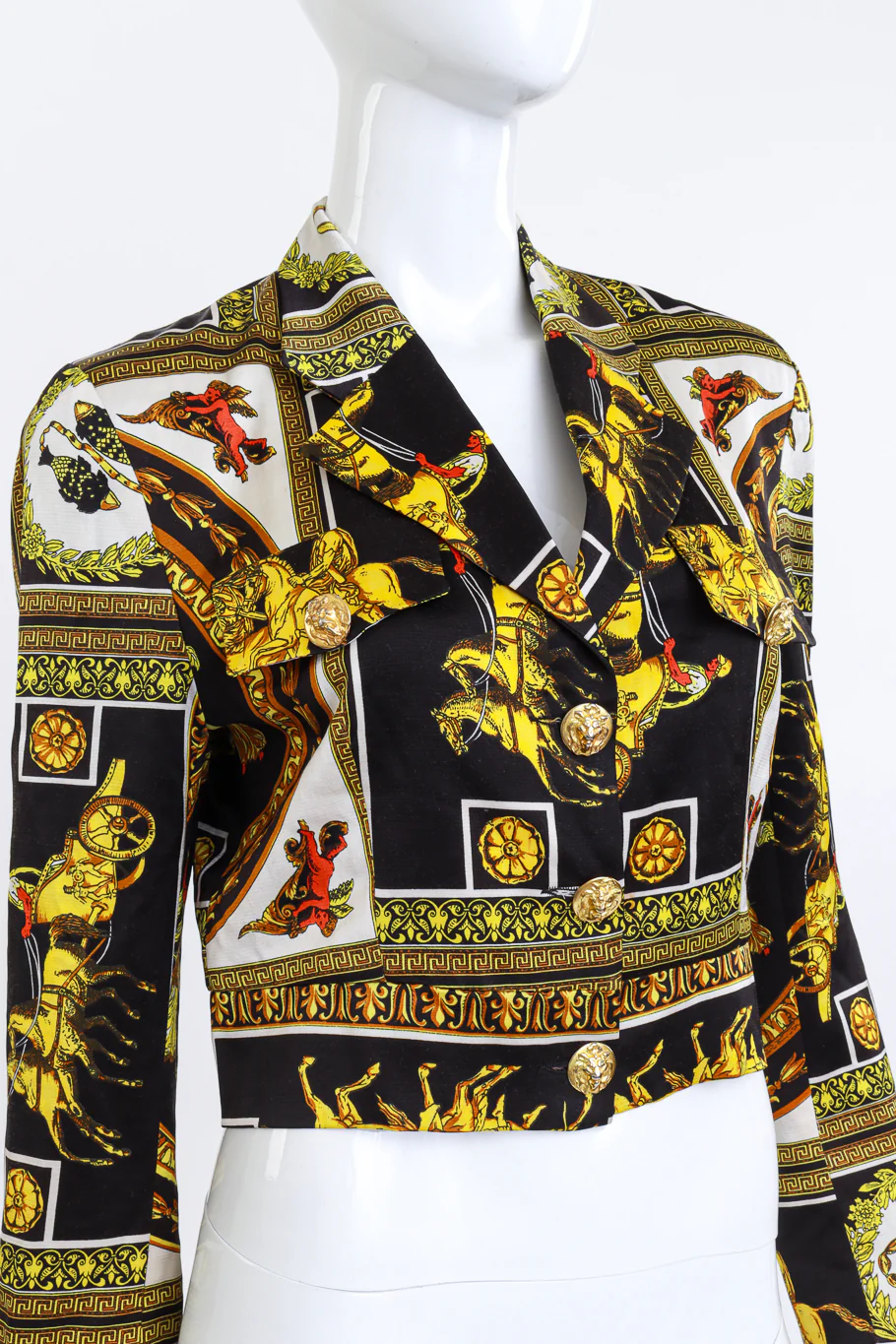 Zodiac Baroque Crop Jacket - Image 5
