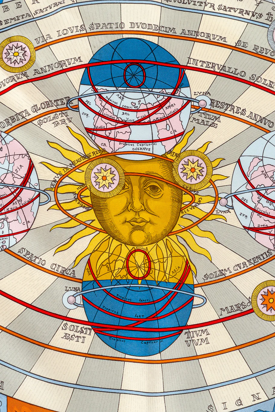 Zodiac Pattern Scarf - Image 3