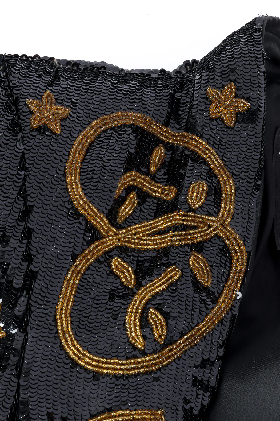 Zodiac Sequin Leather Dress & Jacket Set - Image 5