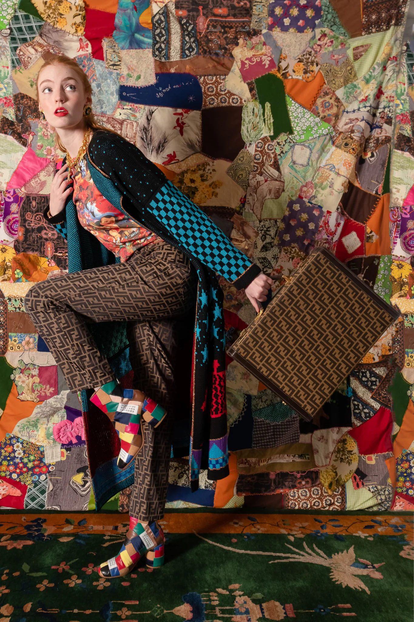 Zucca Monogram Briefcase - Image 3