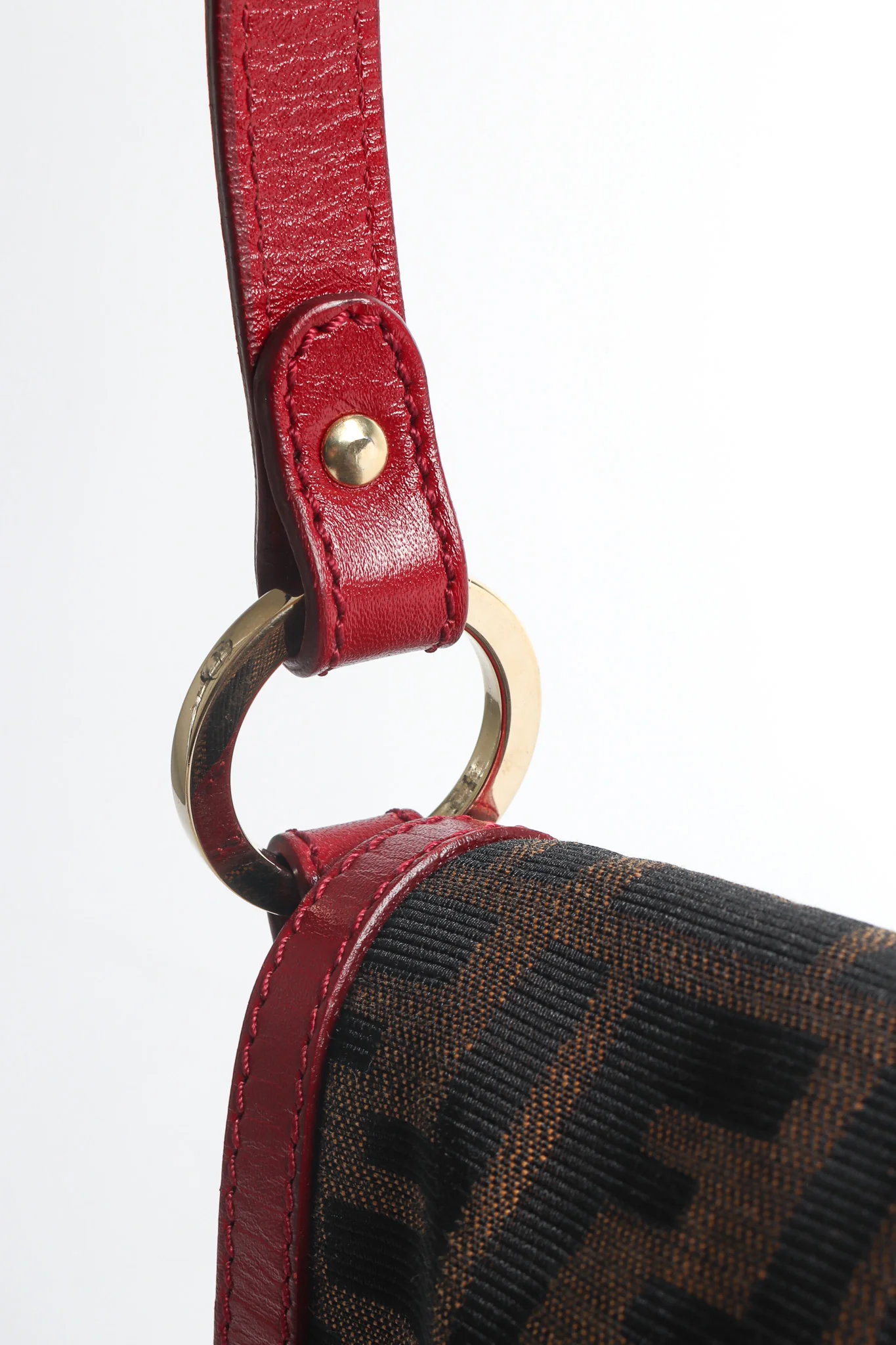 Zucca Monogram Flap Shoulder Bag - Image 14
