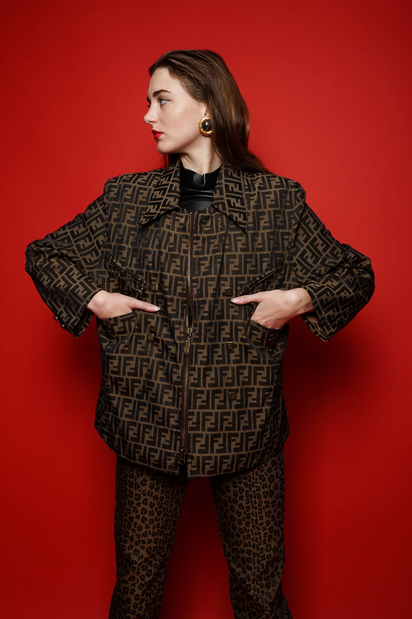 Zucca Monogram Jacket - Image 5