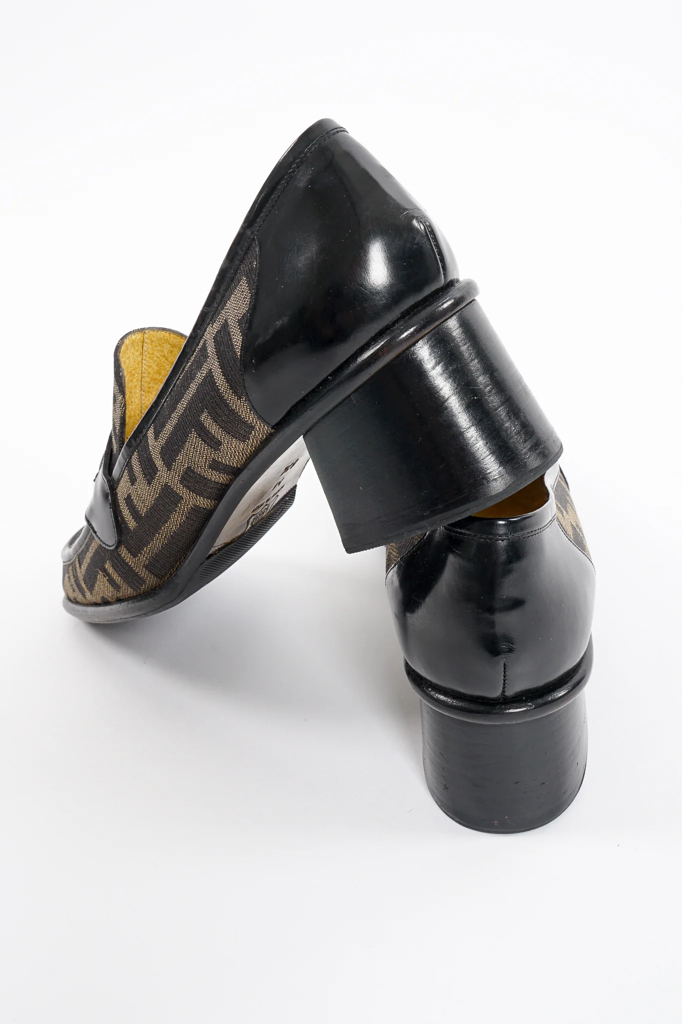 Zucca Monogram Loafers - Image 8