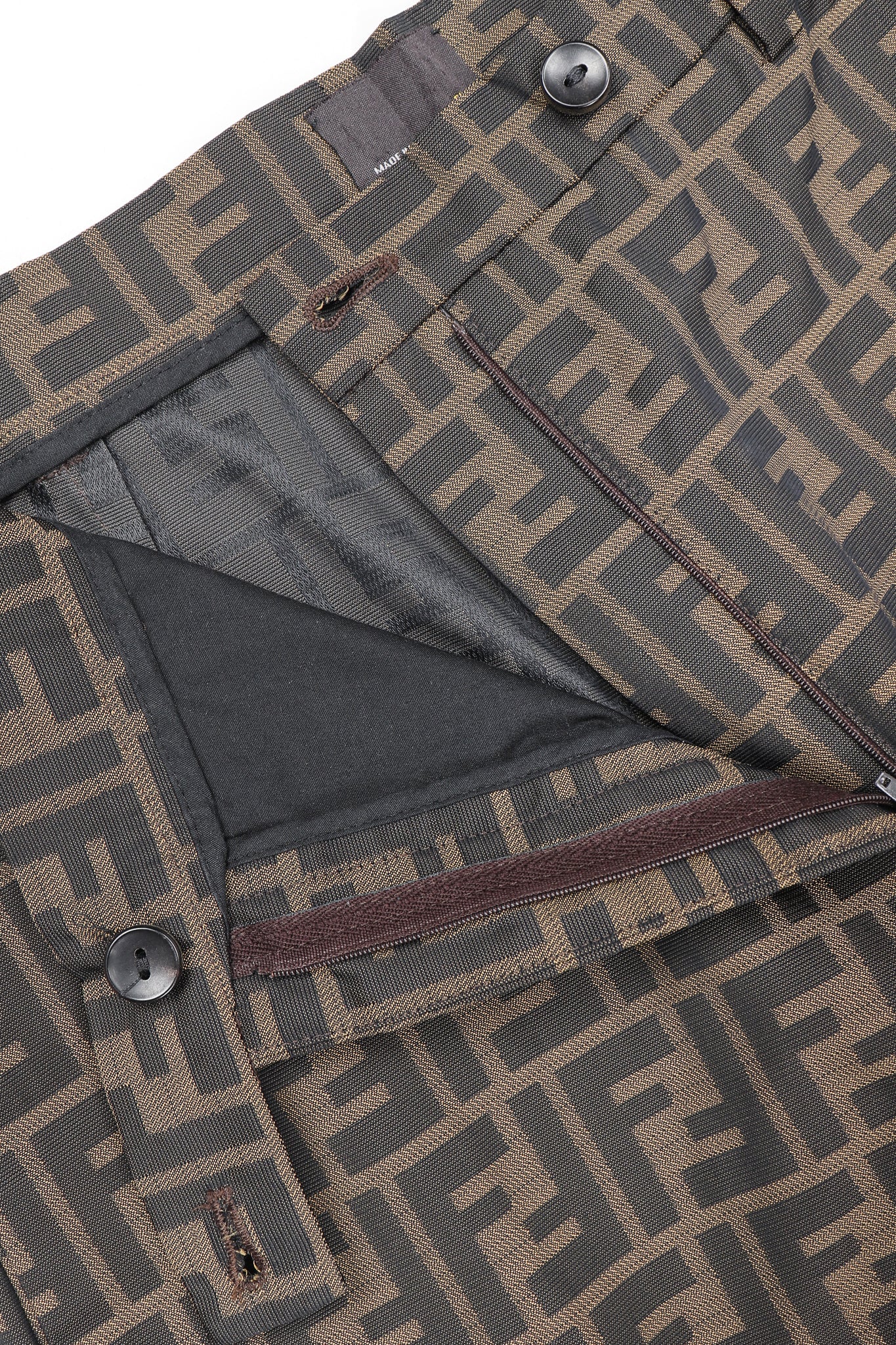 Zucca Monogram Tab-Front Pant - Image 6