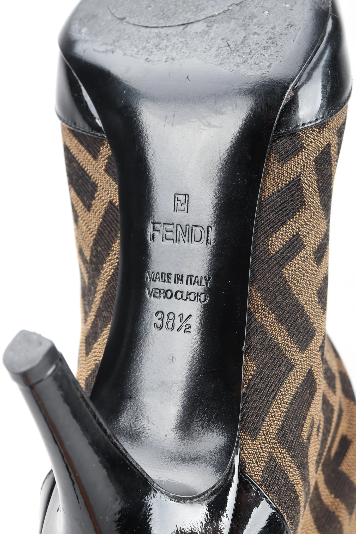 Zucca Patent Boots - Image 12