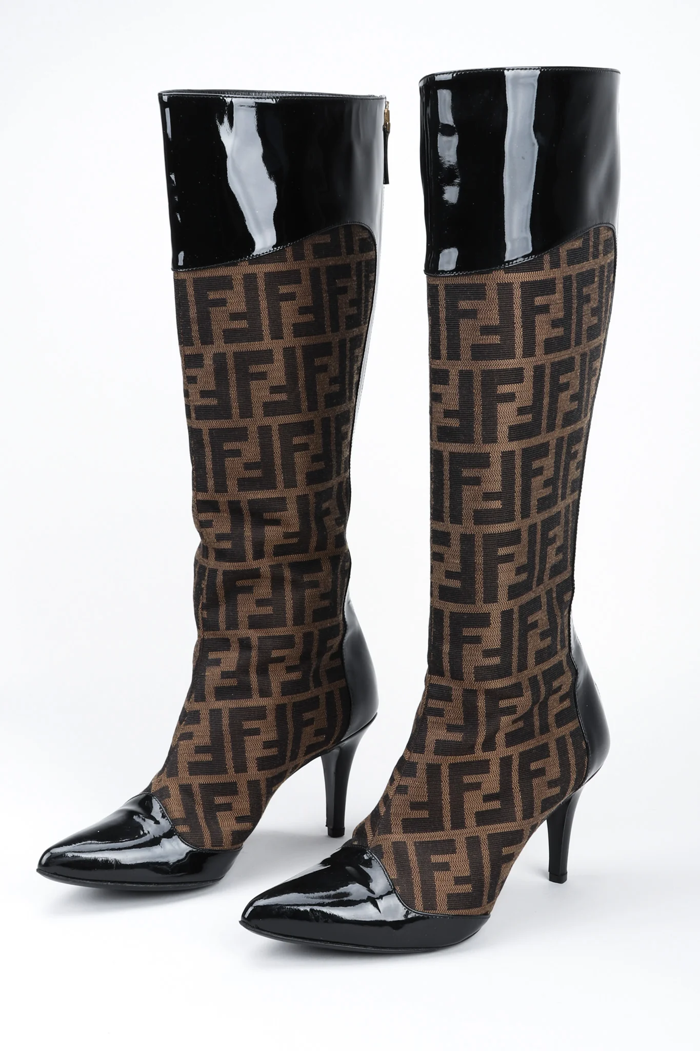 Zucca Patent Boots - Image 2