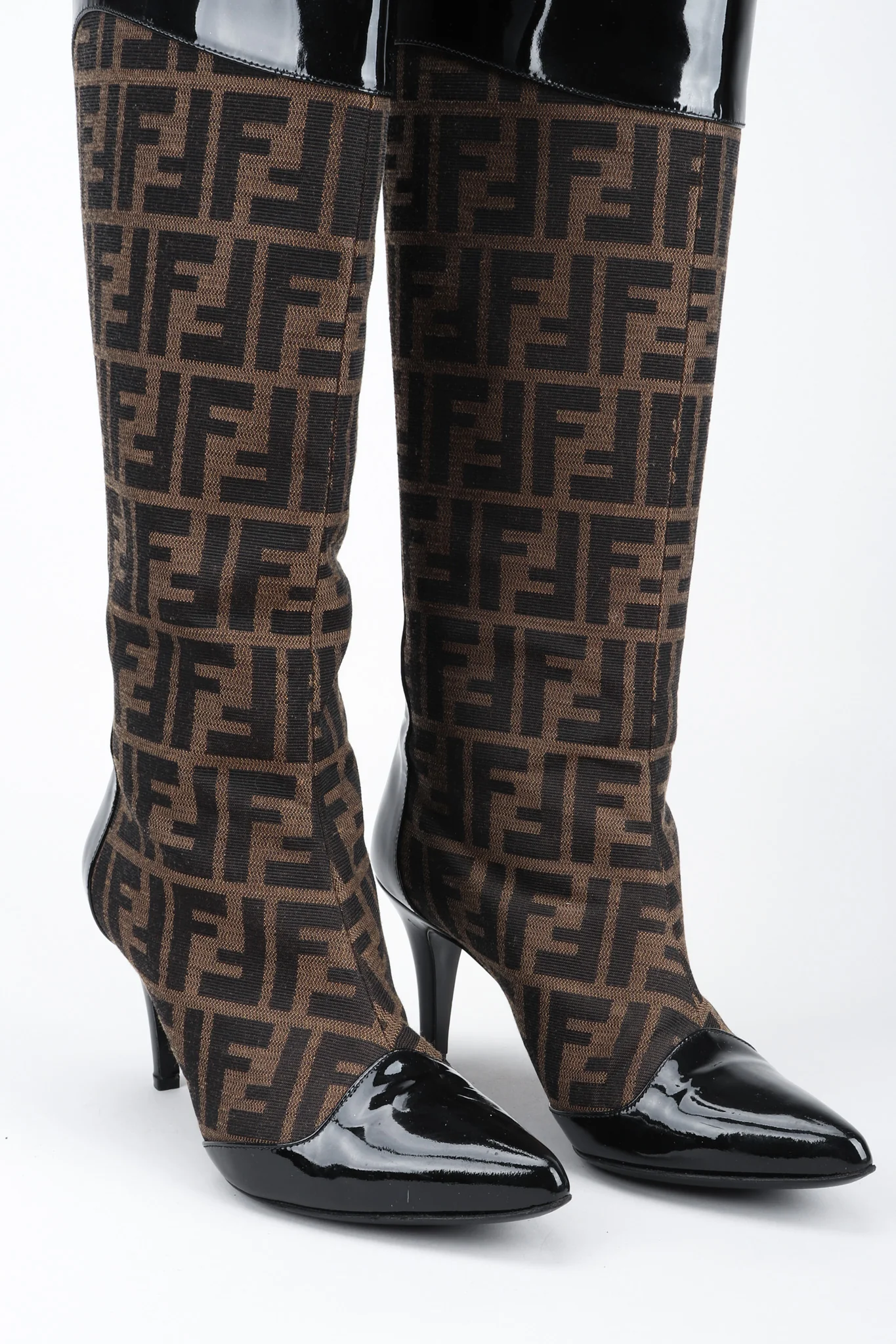 Zucca Patent Boots - Image 5